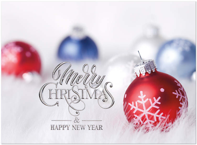 Wishing you a world of peace and happiness at the holidays and throughout the coming year. Red, White, & Blue Holiday H3339U-AA